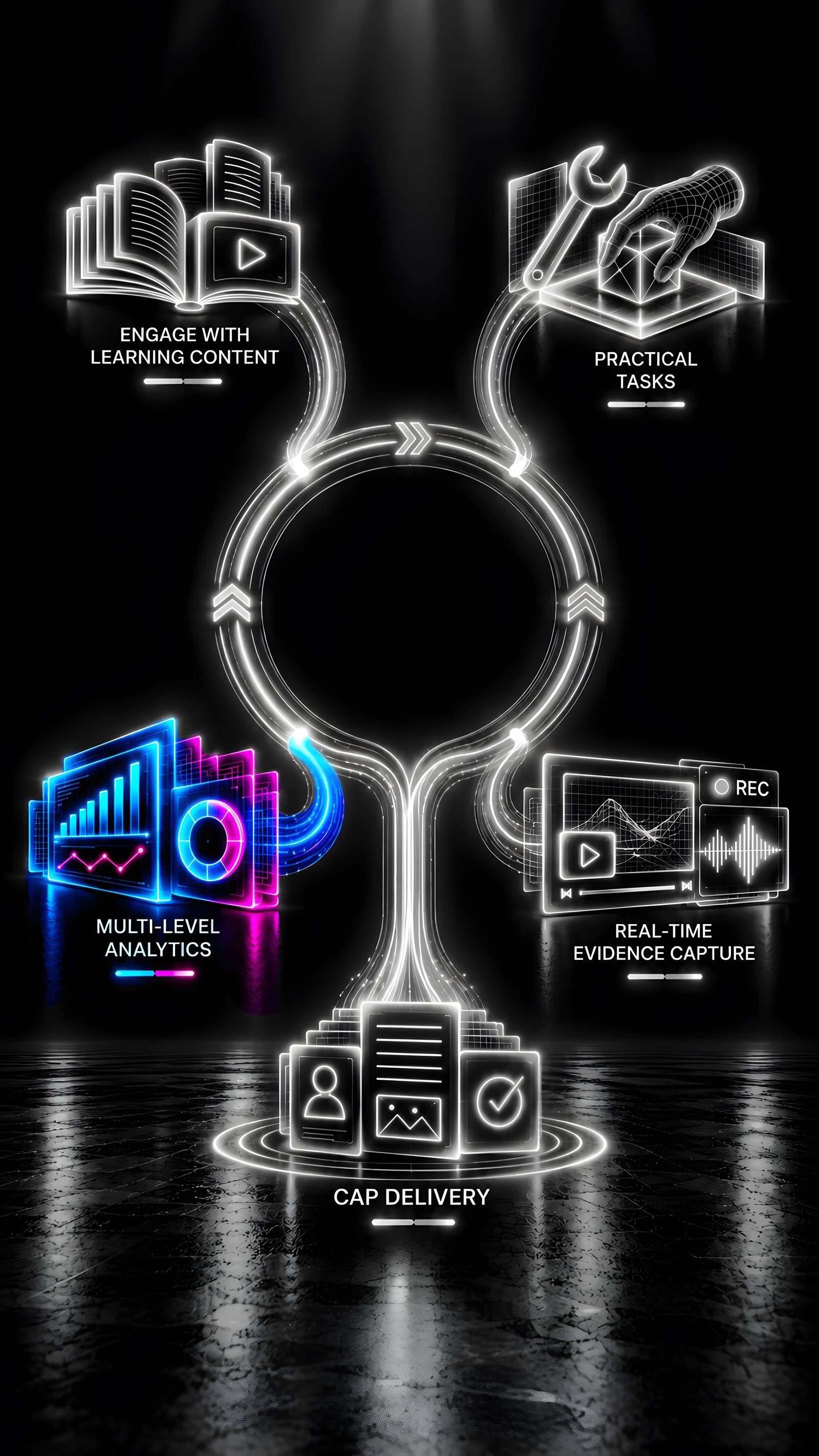 The same model with Multi-Level Analytics lit up.
